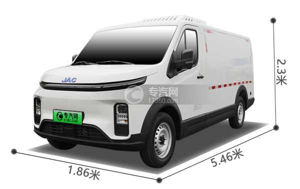 江淮Van寶路冷藏車外形尺寸