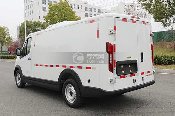 江淮Van寶路冷藏車側后方圖