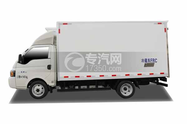 江淮凱達(dá)EX6冷藏車側(cè)面圖