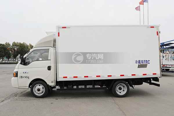 江淮凱達(dá)EX6冷藏車側(cè)面圖