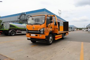 陜汽德龍G1平板型清障車（14噸黃色外觀）圖片