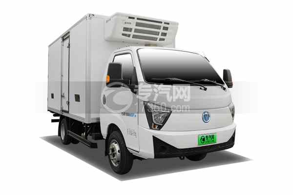 飛碟締途EF3純電動(dòng)冷藏車右前45度圖