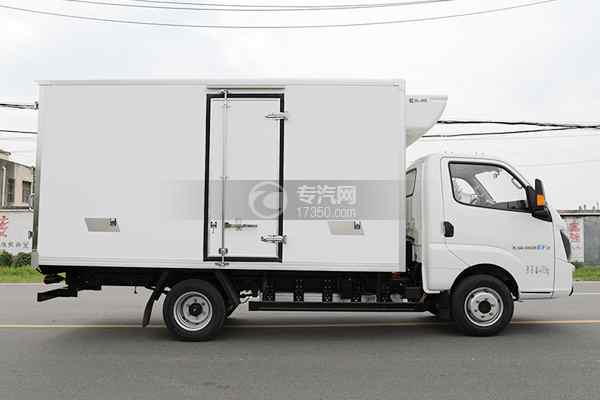 飛碟締途EF3純電動(dòng)冷藏車側(cè)面圖