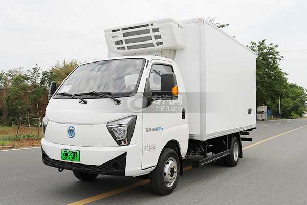 飛碟締途EF3純電動(dòng)冷藏車左前45度圖