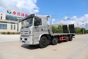 三环昊龙提升桥平板运输车（外观颜色--太空银）图片