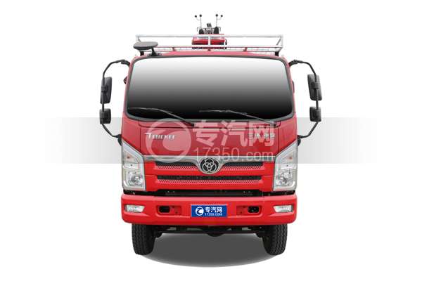 三環(huán)創(chuàng)客綠化綜合養(yǎng)護(hù)車正前方圖