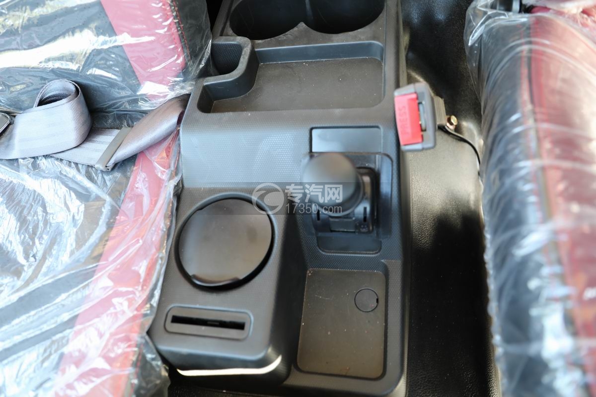 陜汽德龍G500抓斗式垃圾車氣剎