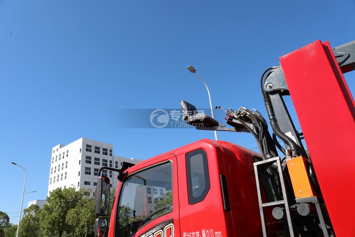 陜汽德龍G500抓斗式垃圾車機械臂操作臺