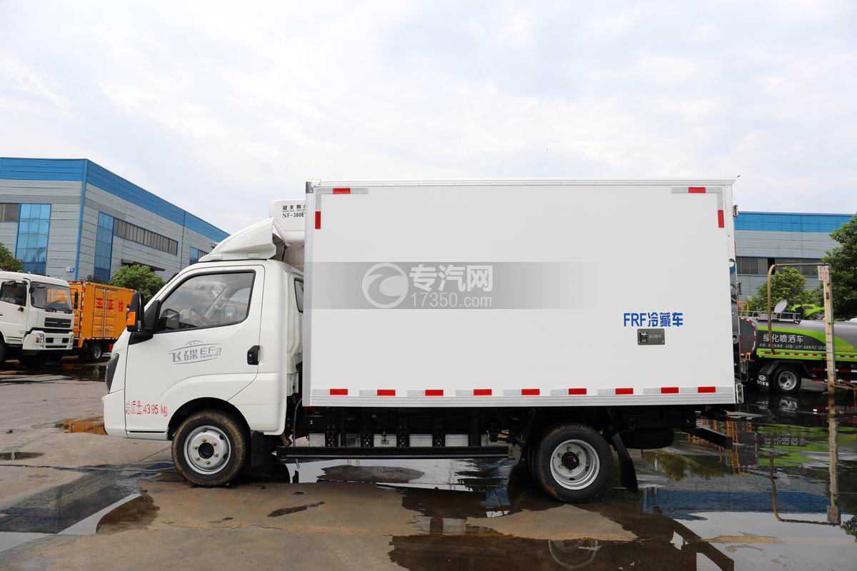 飛碟締途EF3純電動冷藏車側面圖