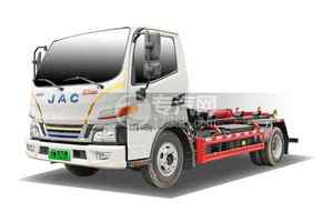 江淮駿鈴聚寶盆混動勾臂垃圾車