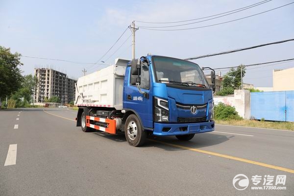 飛碟奧馳 EV2 純電動(dòng)廂式垃圾車全方位配置解析