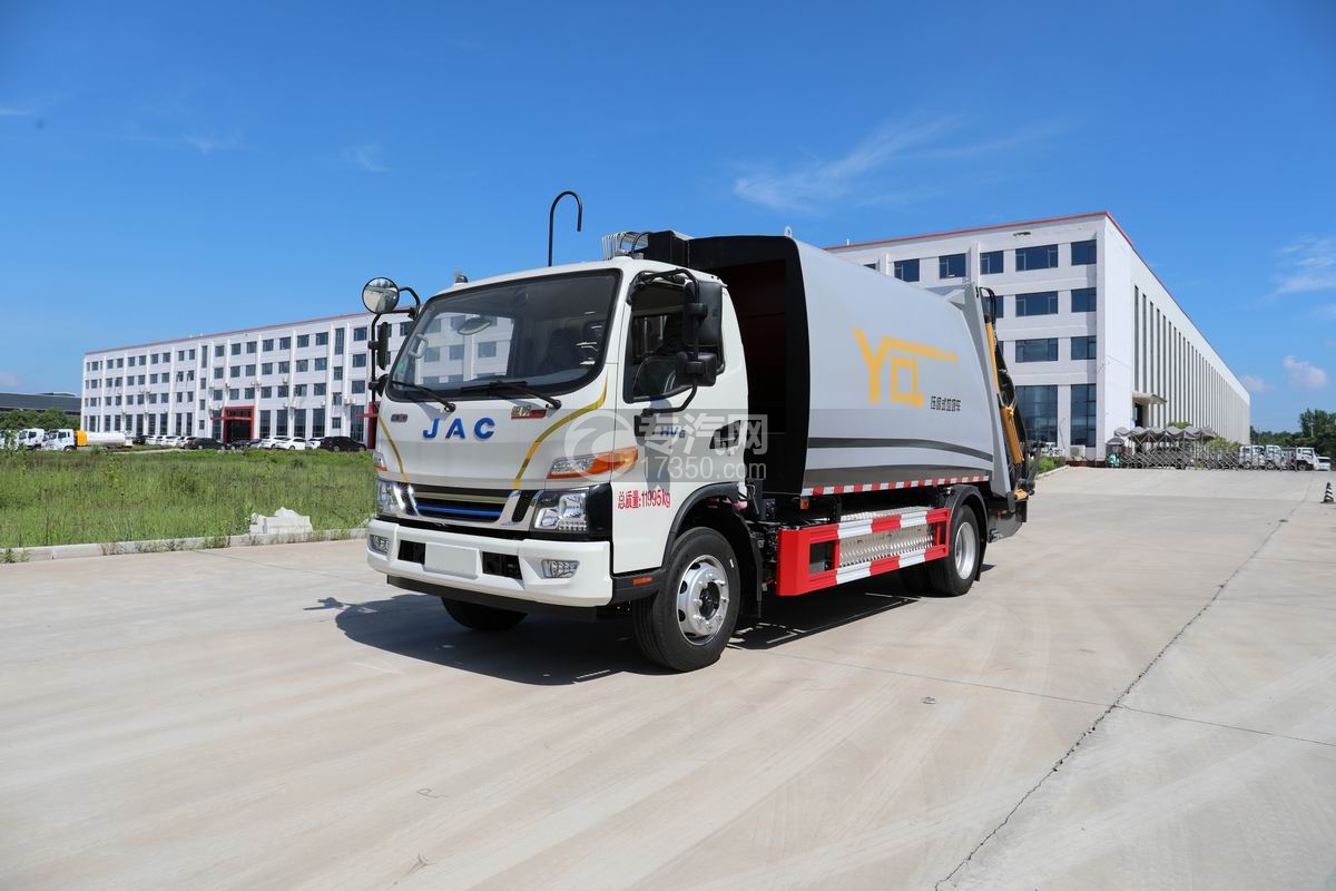 江淮骏铃HV6压缩垃圾车