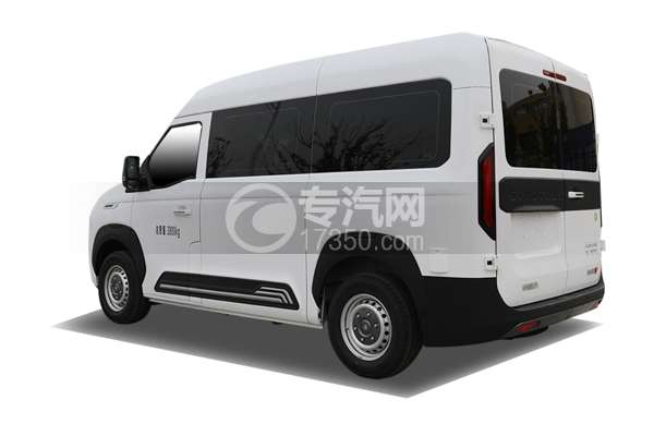 中國重汽先鋒官V宿營車側(cè)后方圖