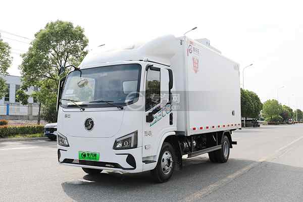 陜汽智云S300（140.41度電）純電動冷藏車左前45度圖