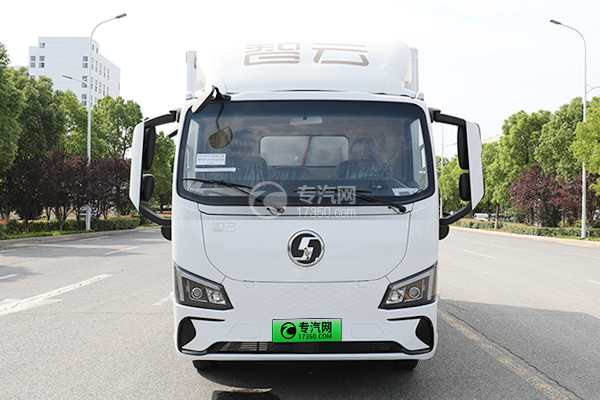 陜汽智云S300（140.41度電）純電動冷藏車正面圖