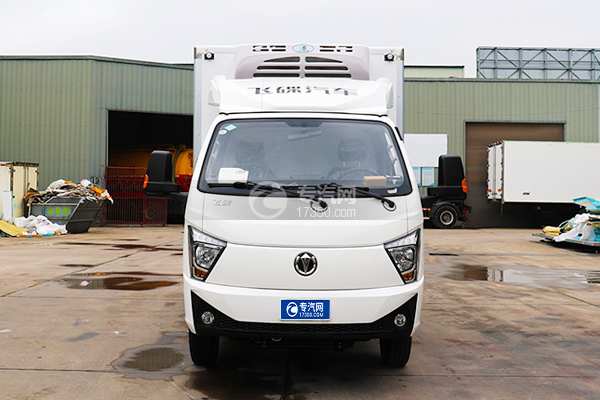 飛碟締途雙燃料冷藏車正面圖