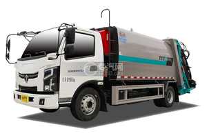 飞碟奥驰HX2混动10方压缩垃圾车