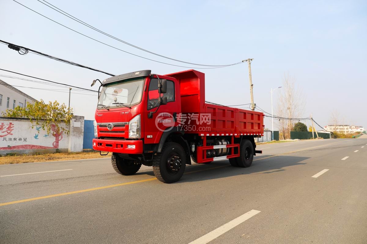 三環(huán)創(chuàng)客18噸四驅(qū)越野自卸式垃圾車