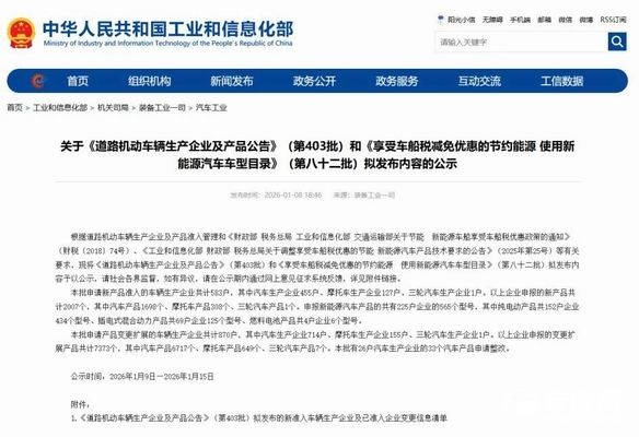 第403批次《道路机动车辆生产企业及产品公告》新品之专用车统计分析