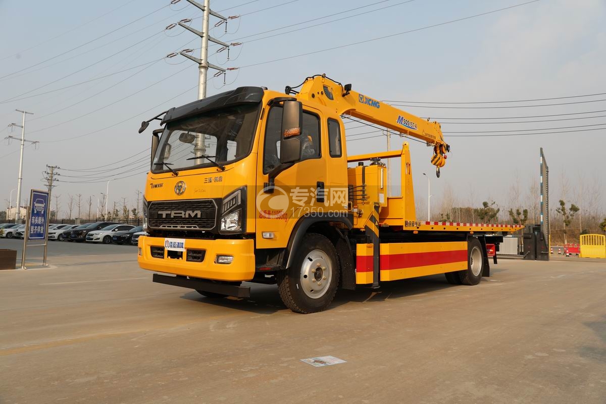 三環(huán)創(chuàng)客12噸黃牌清障車