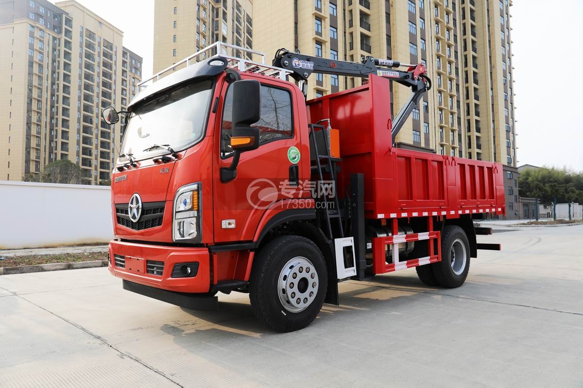 湖北大運(yùn)抓斗式垃圾車(抓木機(jī))