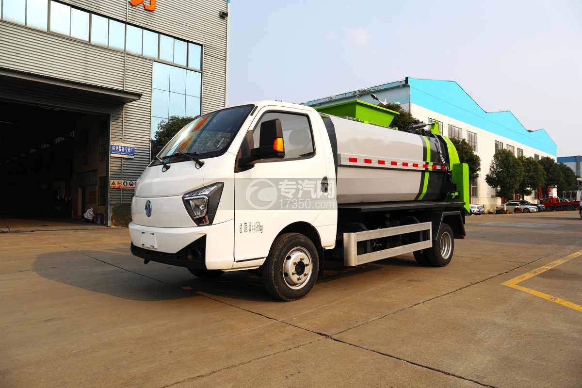 飛碟締途EF3純電動(dòng)餐廚垃圾車