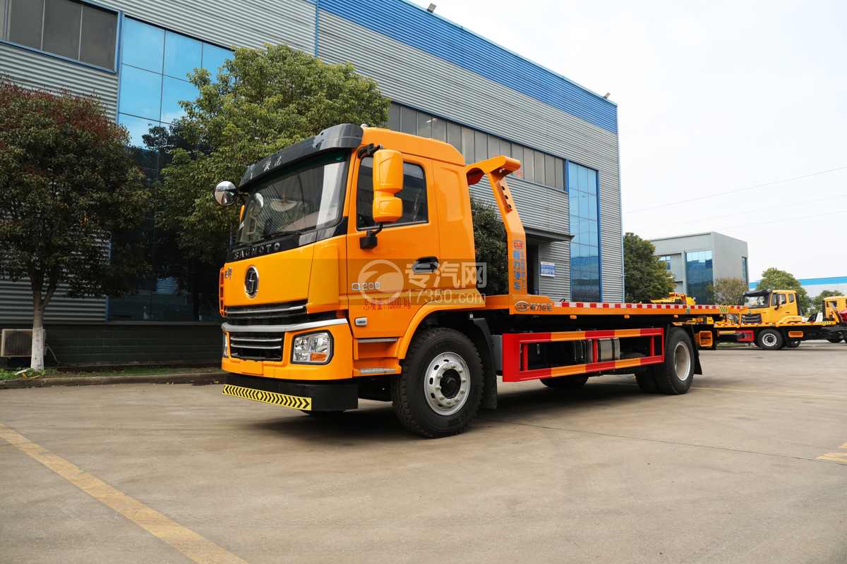 陜汽德御Q200平板型清障車