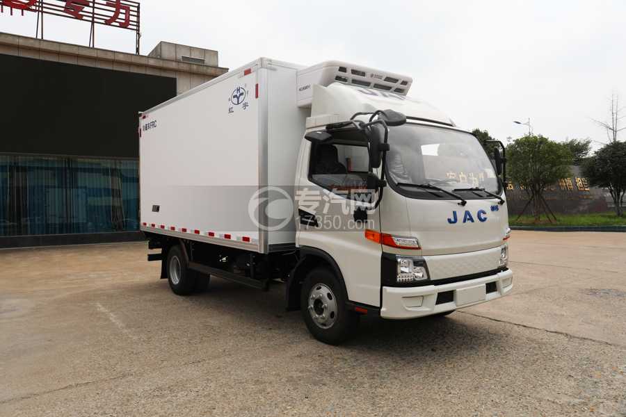 江淮帅铃EV5-100.46Kwh纯电动冷藏车