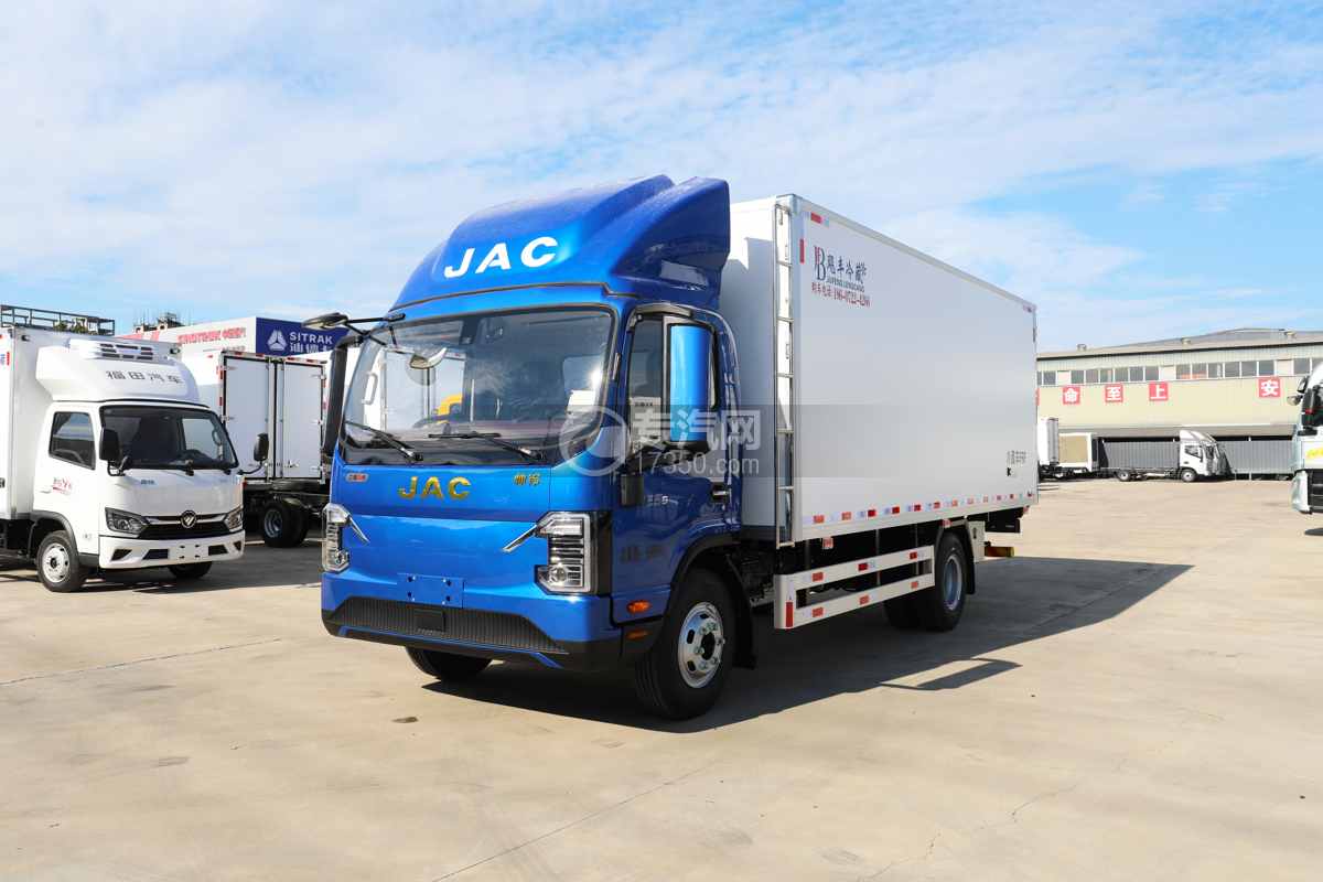 江淮帅铃ES9黄绿牌-140.41kwh纯电冷藏车-新规