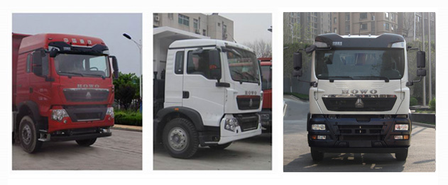 豪沃牌ZZ5317ZLJV356GF1型自卸式垃圾车