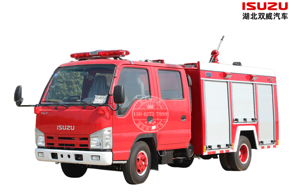 厂家直销庆铃五十铃2方 水罐泡沫消防车