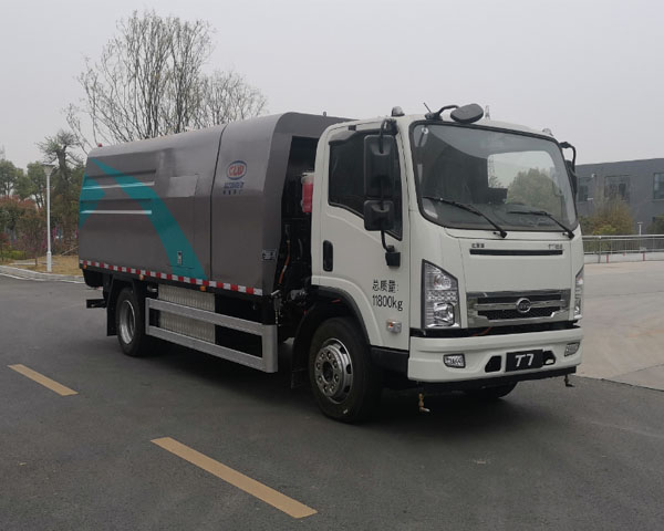 比亚迪T7BE纯电动5方护栏清洗车