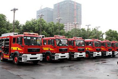 云南玉溪消防支队购入6辆多功能抢险救援车