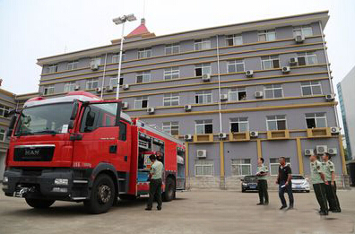 随州政府拨款购置德国曼消防车 提升消防装备力量