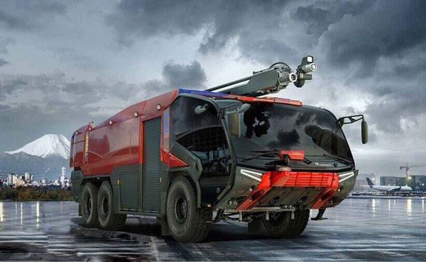 美洲豹消防车惊艳亮相2015德国汉诺威消防展