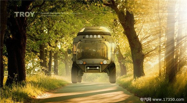 为探险而生的概念房车——Troy Concept