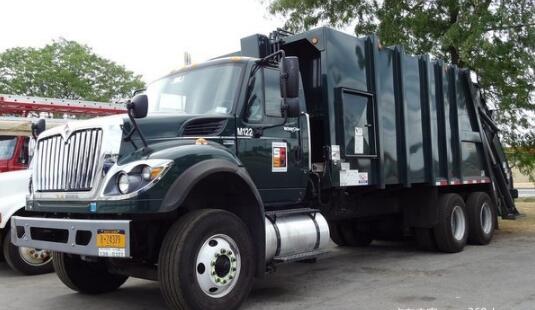 环卫作业车国外的垃圾车原来长这么帅