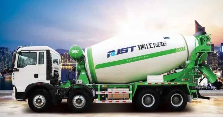 中集瑞江新一代标准型轻量化搅拌车