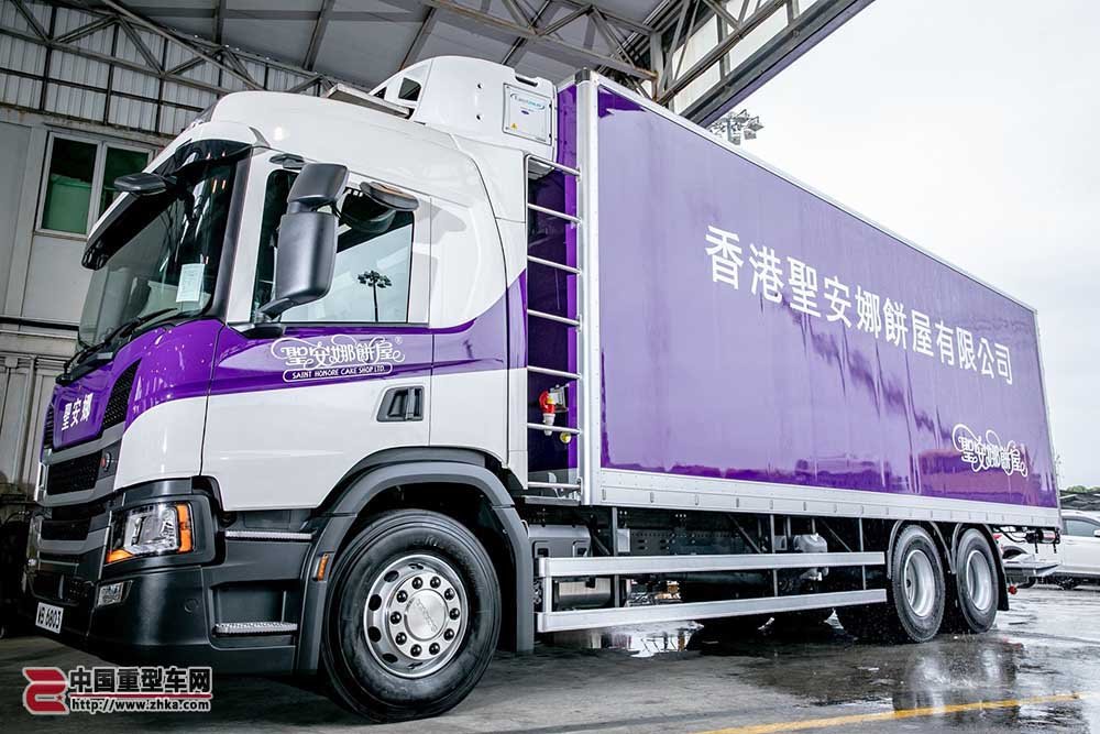 斯堪尼亚香港向圣安娜饼屋交付全新p410冷藏车