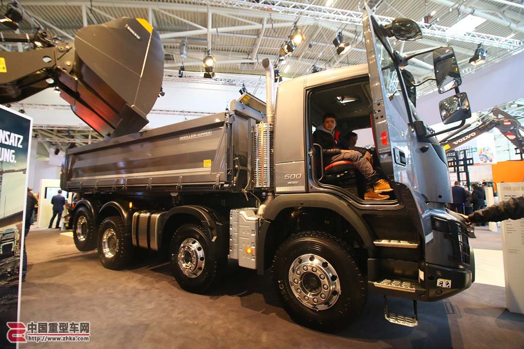 8x4自卸驅動橋還帶提升 沃爾沃fmx自卸車閃耀2019bauma