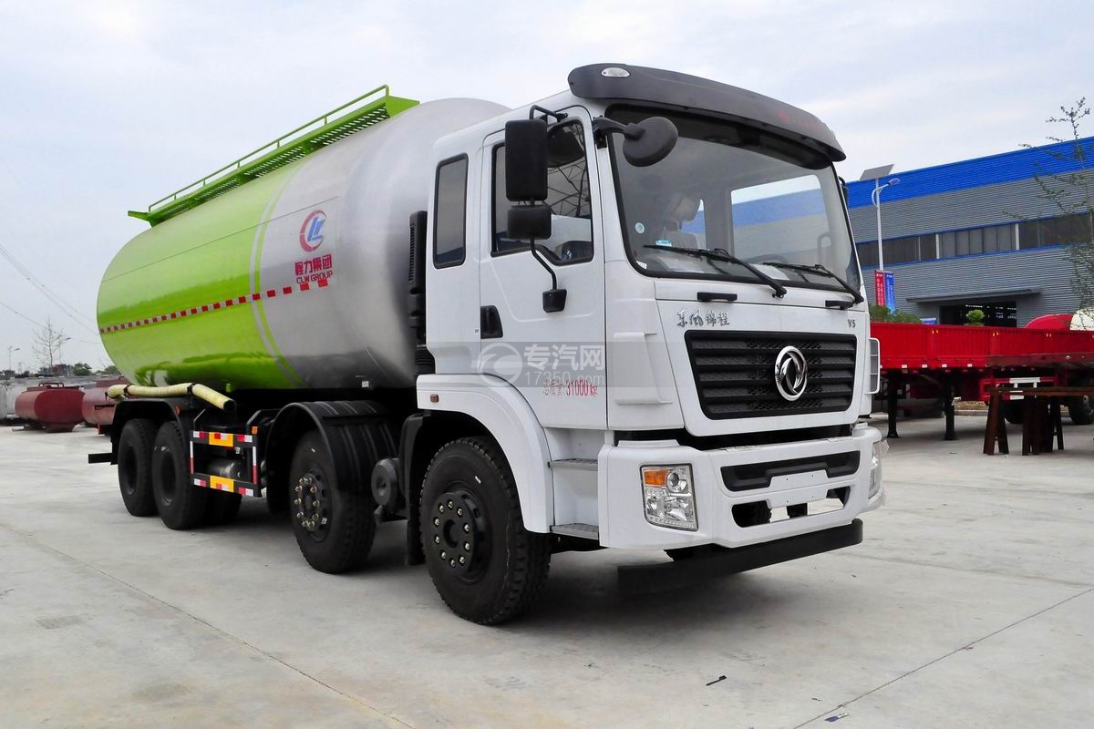 东风锦程V5前四后八粉粒物料运输车