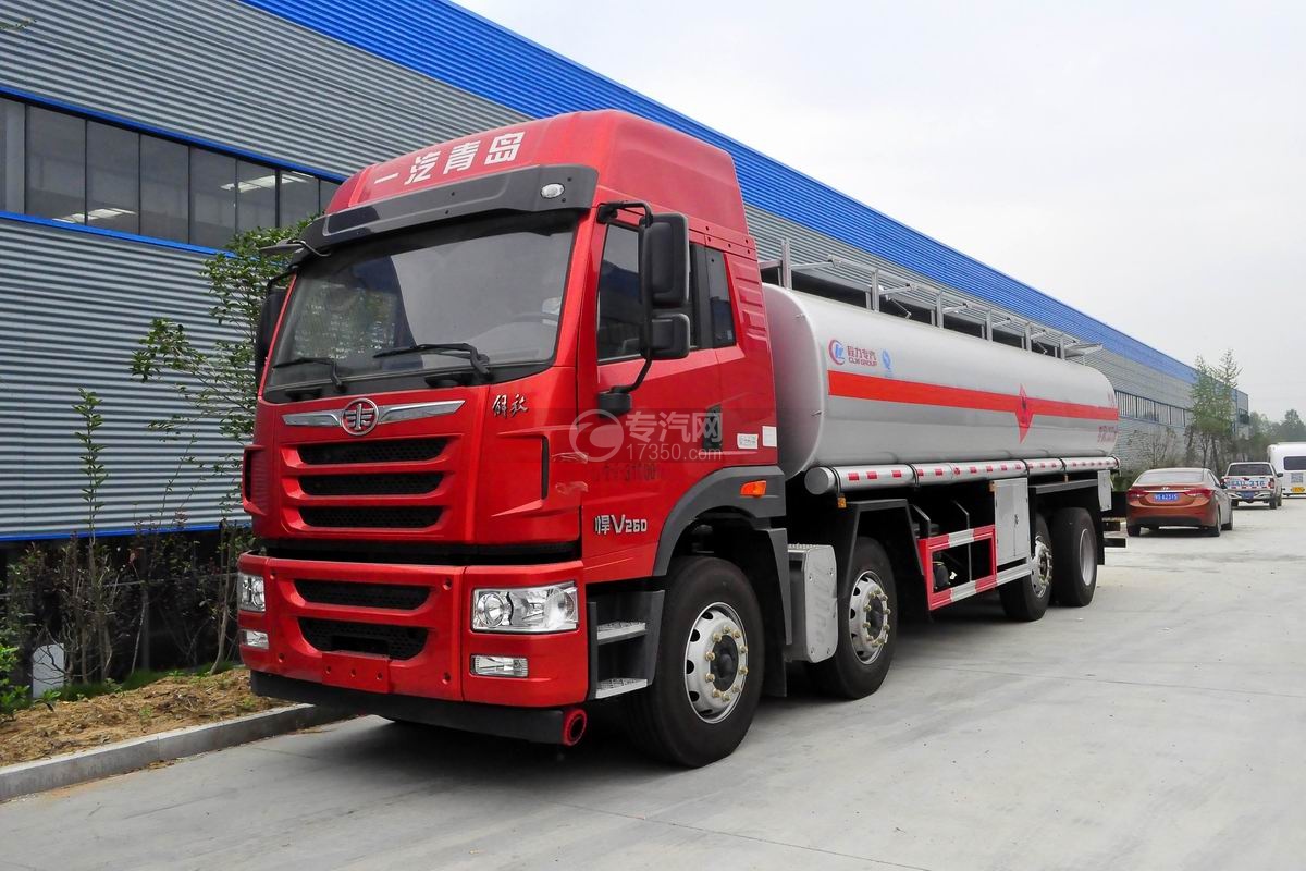 解放悍V前四后八22.5方运油车