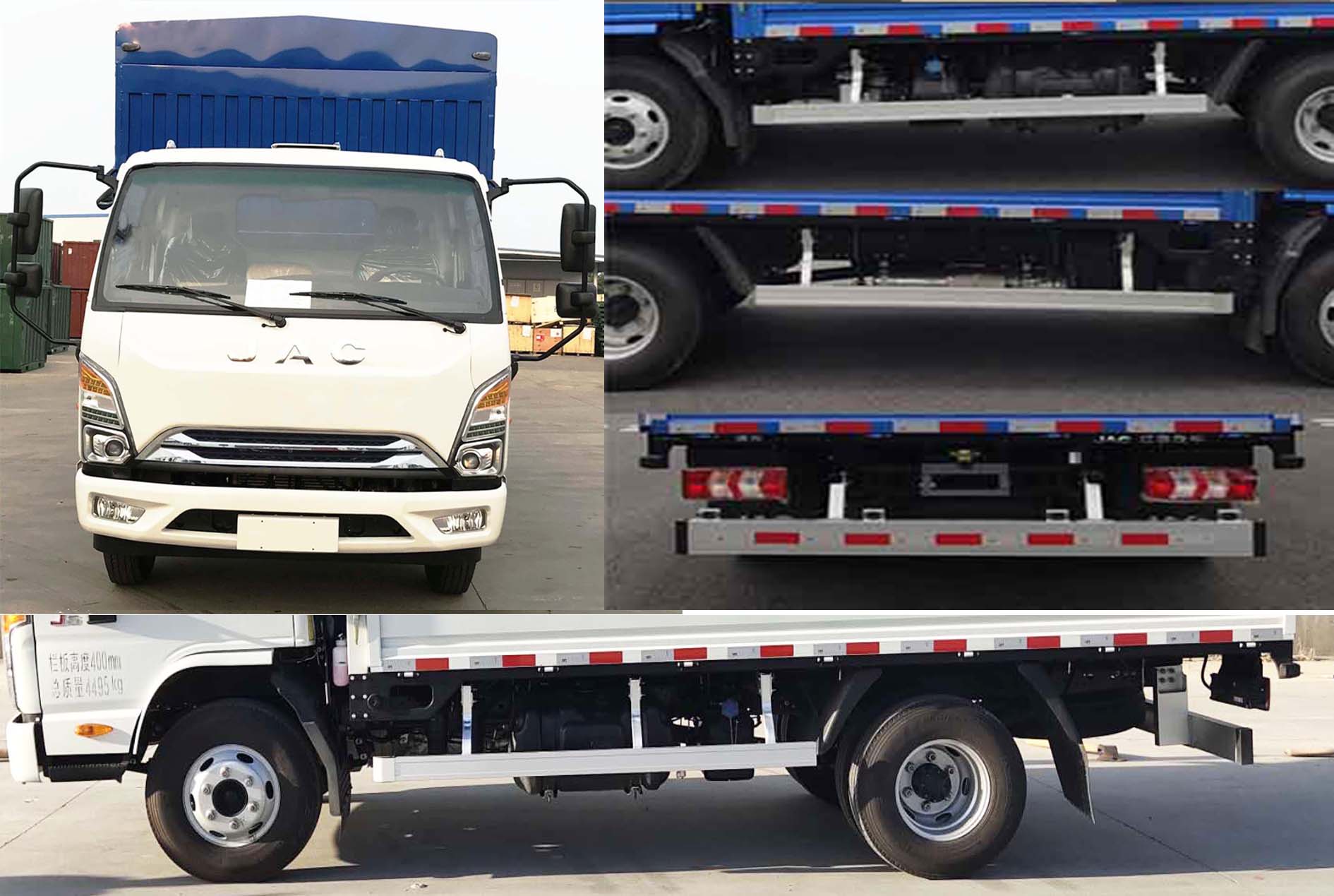 主页 专用车文库 仓栅车文库该车由江淮牌原厂生产的hfc1045b22k1c7s