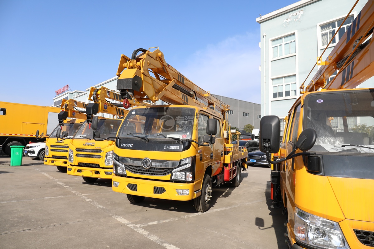 东风凯普特K6双排座17.5米折叠臂式高空作业车