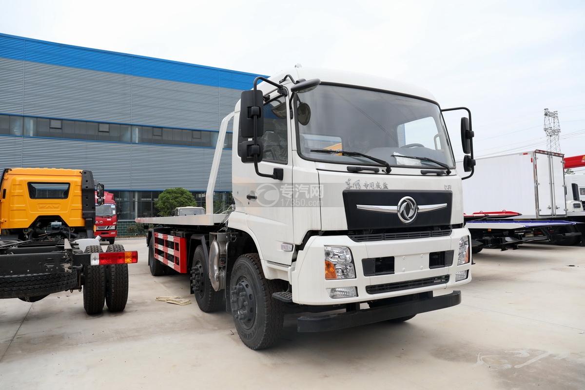 东风专用D3V小三轴国六一拖二黄牌清障车