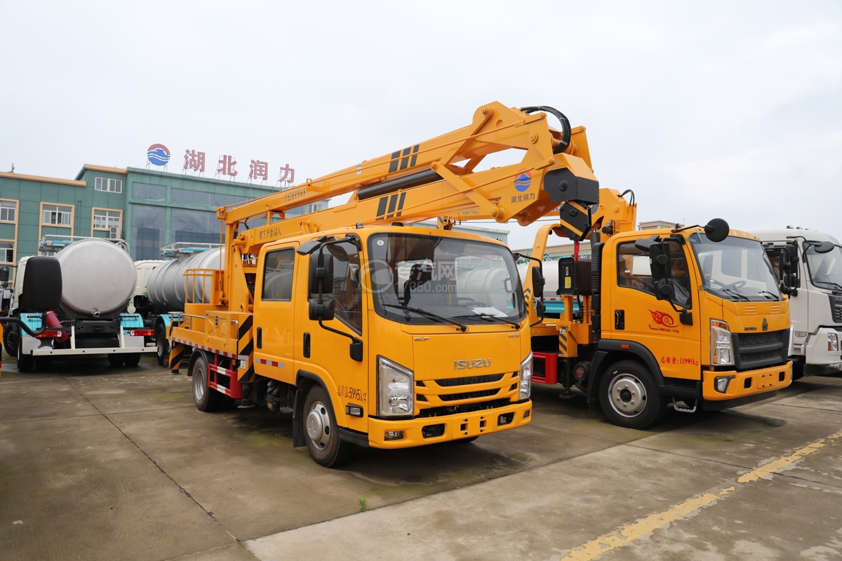 江西五十铃EC5双排座国六17.5米高空作业车