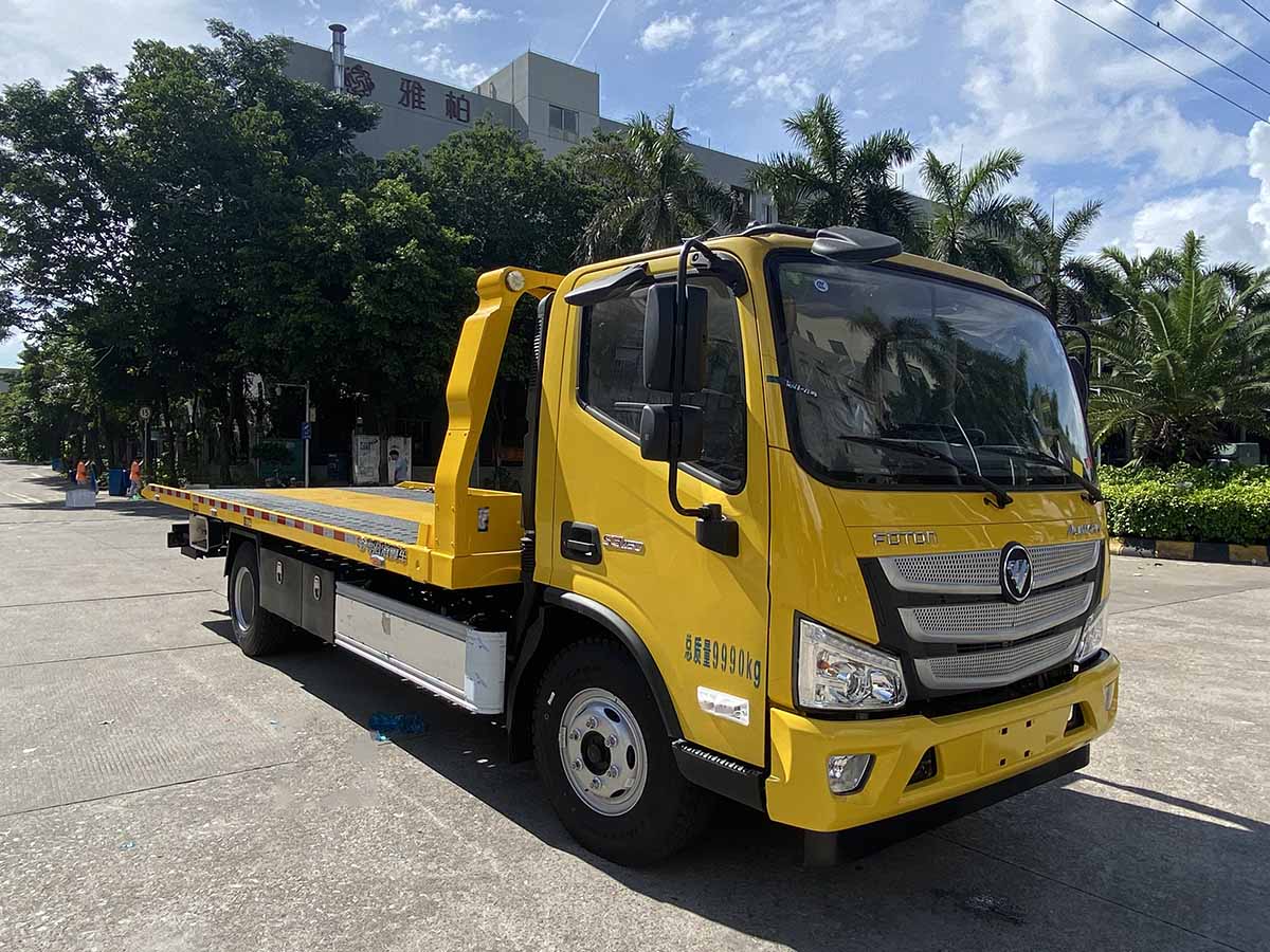 粤海牌yh5102tqz186p型清障车