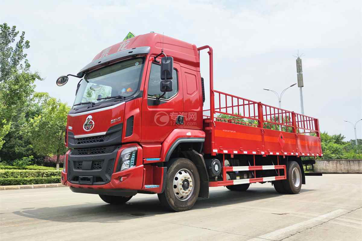 柳汽乘龙H5国六6.72米气瓶运输车（仓栏式）