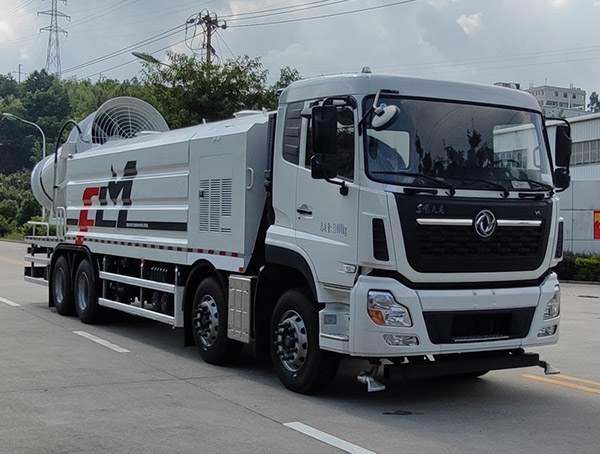 福龙马牌东风天龙国六18方多功能抑尘车