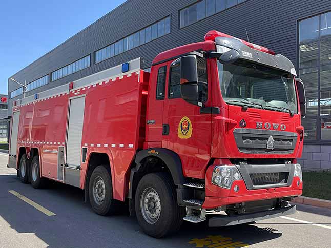 天河牌重汽豪沃前四后八24.7方泡沫消防车_文库中心_专汽网